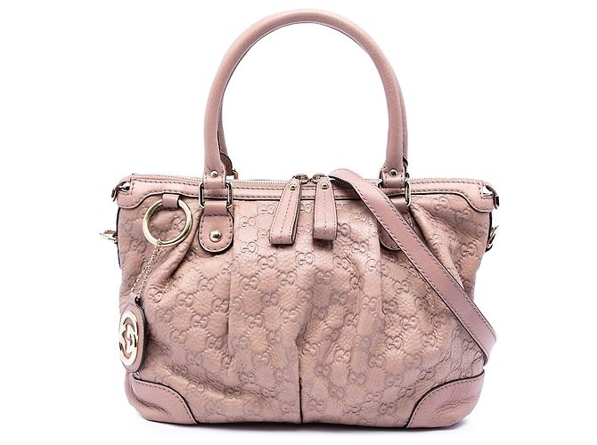 Bolsa Gucci Brown Guccissima Sukey
