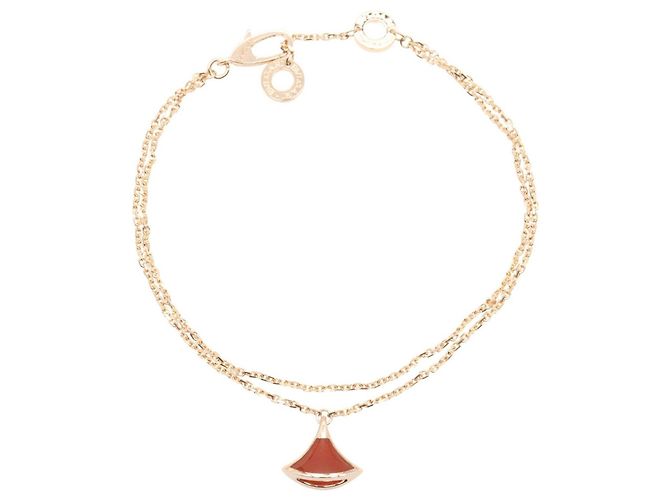 Bulgari Pulsera Bvlgari Diva's Dream de Cornalina Roja Dorado