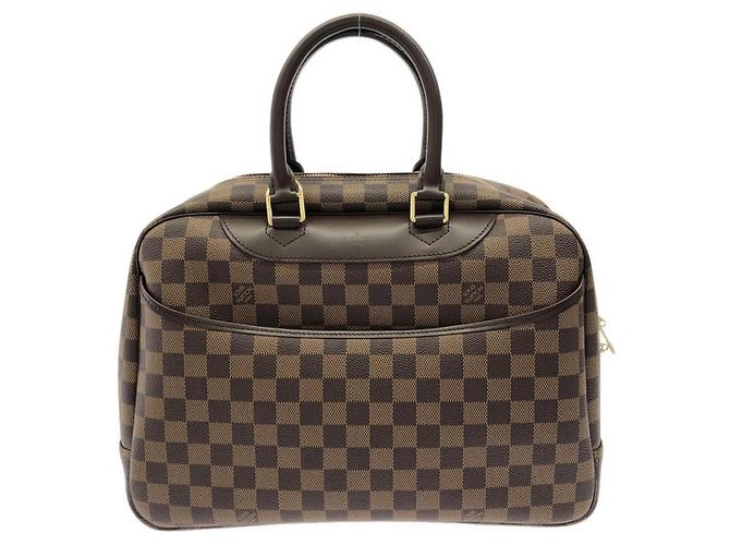 Bolsa Vanity Louis Vuitton Damier Bowling Damier ebene