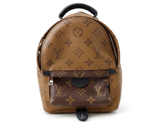 Sac à dos Louis Vuitton Monogram Reverse Palm Springs MINI Noir
