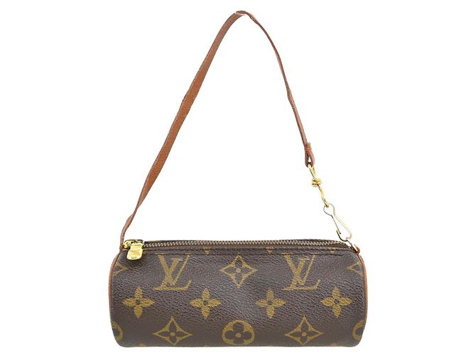 Louis Vuitton Papillon Pochette Monogram Canvas Mini Marrone