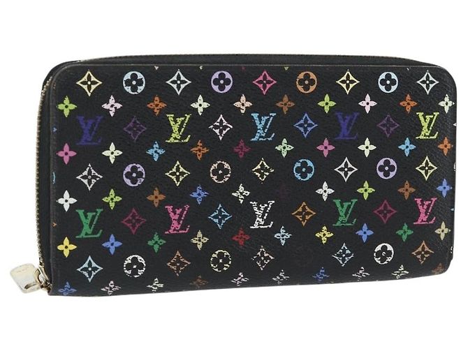 Louis Vuitton Aerogram Zippy Leather Vertical Black