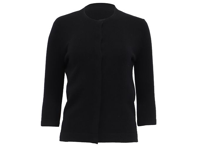 Balenciaga Strickjacke aus schwarzem Kaschmir