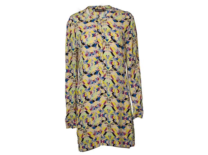 Antik Batik, Kleid mit ethnischem Mehrfarbenprint