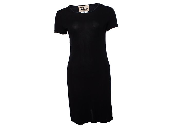 Dolce & Gabbana, schwarzes Stretch-Kleid
