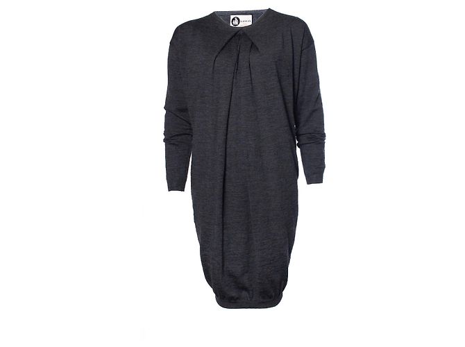 Lanvin, graues Wollkleid