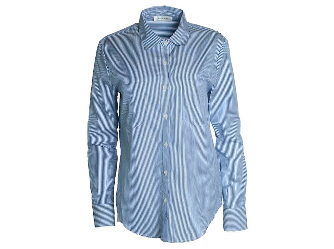 Anine bing, striped shirt in blue and white Multiple colors