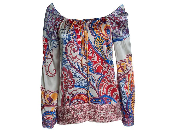 Hale Bob, blusa con estampado paisley Multicolor