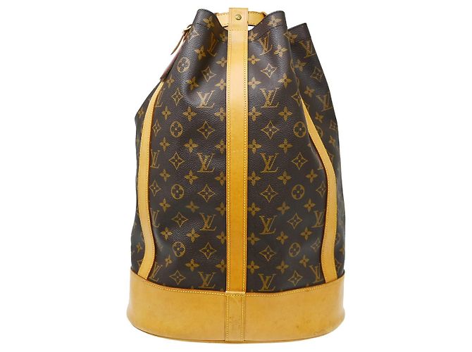 Louis Vuitton Randonnee Backpack Monogram Canvas GM Brown