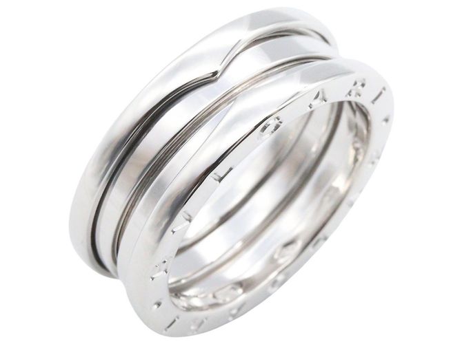 Bulgari Anillo Bvlgari B-zero1 3-Band en oro blanco de 18K Plata