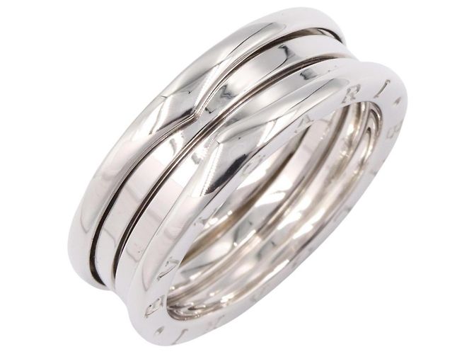 Bulgari Anillo Bvlgari B-zero1 3-Band en oro blanco de 18K Plata