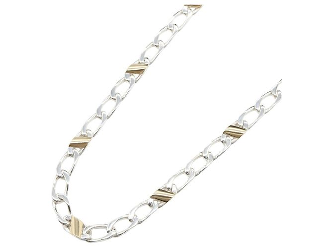 Collar de oro y plata Tiffany & Co. Dorado