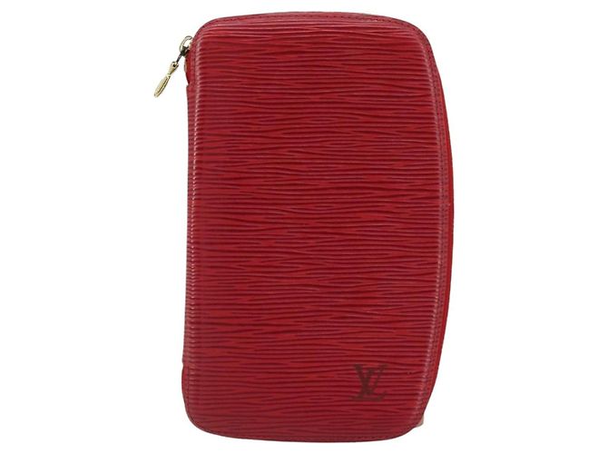 Louis Vuitton Geode Organizer Epi Leather Red