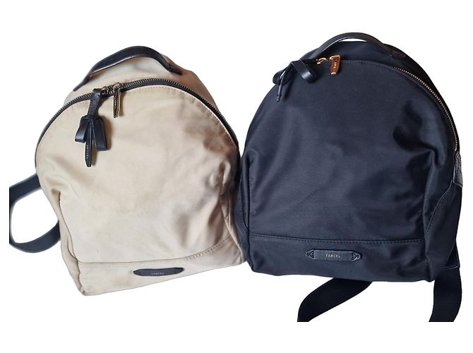 Zaino Lancel June nero in nylon