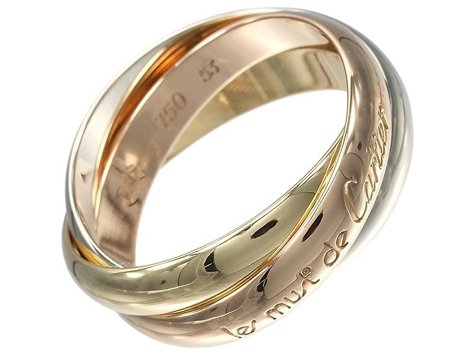 Anillo Trinity de Cartier en oro de 18K