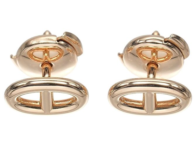 Hermès Orecchini Chaine d'Ancre in oro rosa 18K Hermes