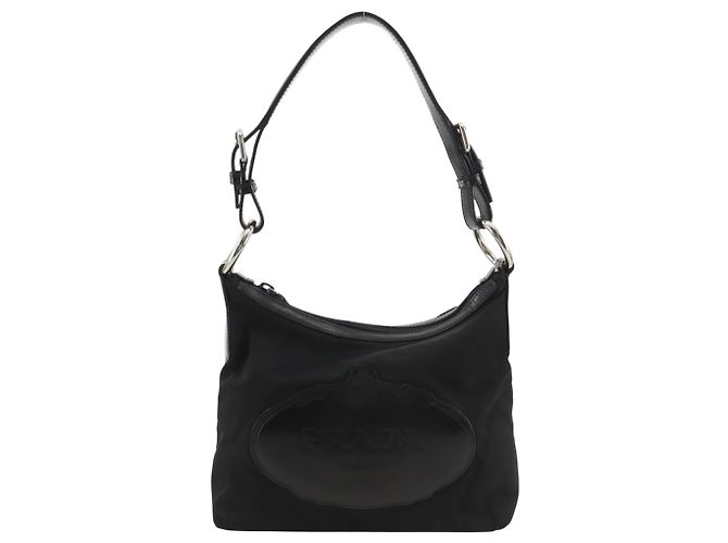 Borsa a tracolla in nylon Prada BR3212 Nero