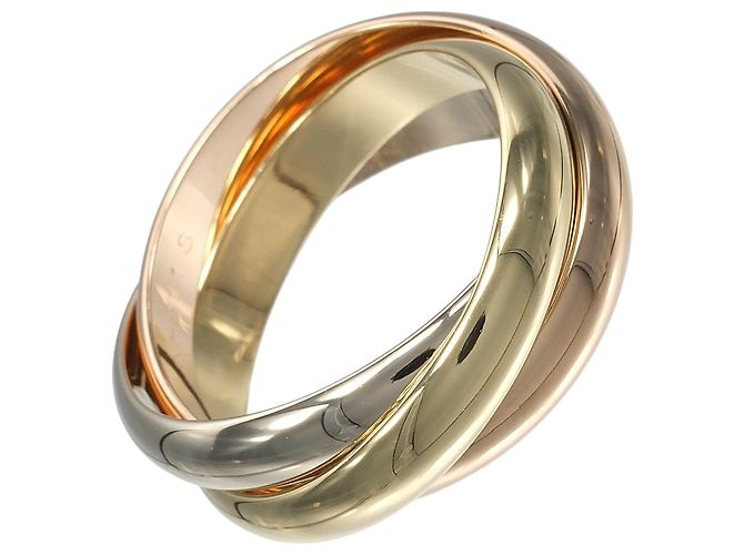 Anillo Trinity de Cartier en oro de 18K