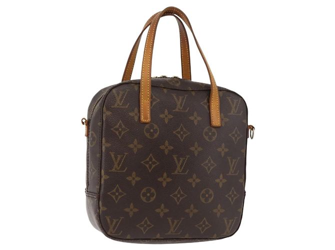 LOUIS VUITTON Monogram Spontini Handtasche M47500 LV Auth 180772 Monogramm