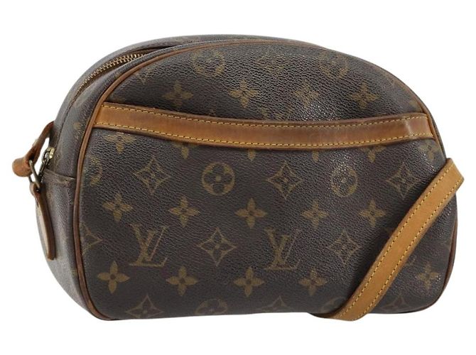 LOUIS VUITTON Bolsa de Ombro Monogram Blois M51221 LV Auth 180655 Monograma