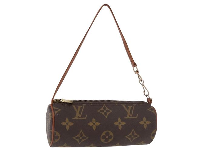LOUIS VUITTON Monogram Papillon Pouch LV Auth 179810 Monograma
