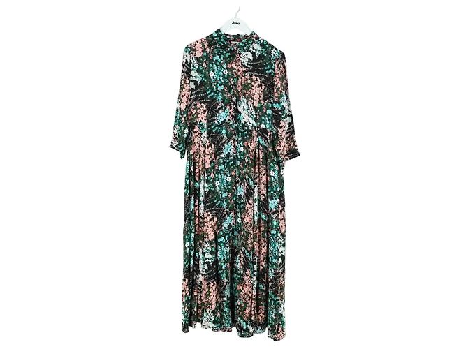 Autre Marque Mehrfarbiges Kabati-Kleid Mehrfarben