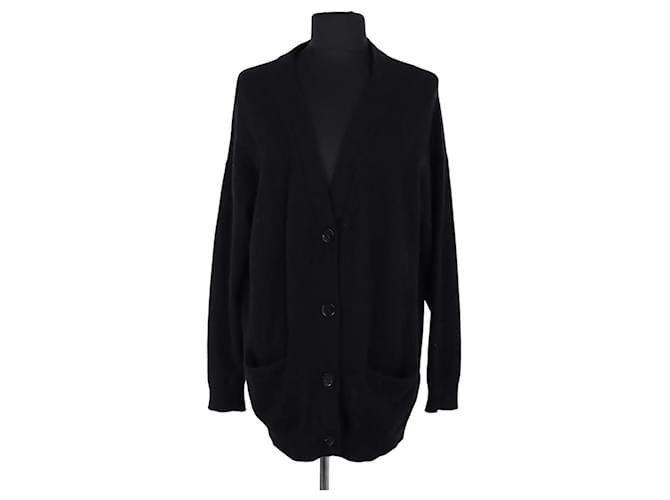 Ba&Sh Schwarzer Cardigan 