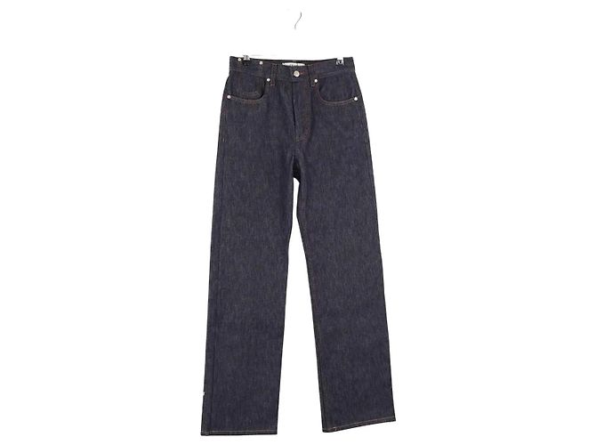 Fendi Vaqueros rectos azul marino 
