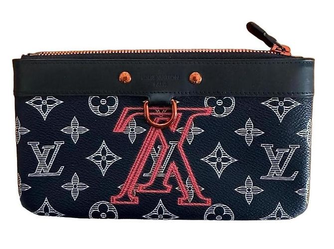 Louis Vuitton Pochette Monogram Upside Down PM Negro