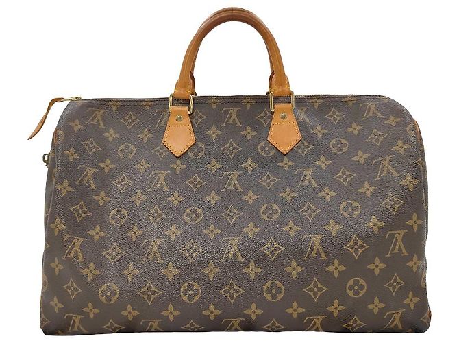 Bolsa Louis Vuitton Speedy Monogram Canvas 40 Marrom