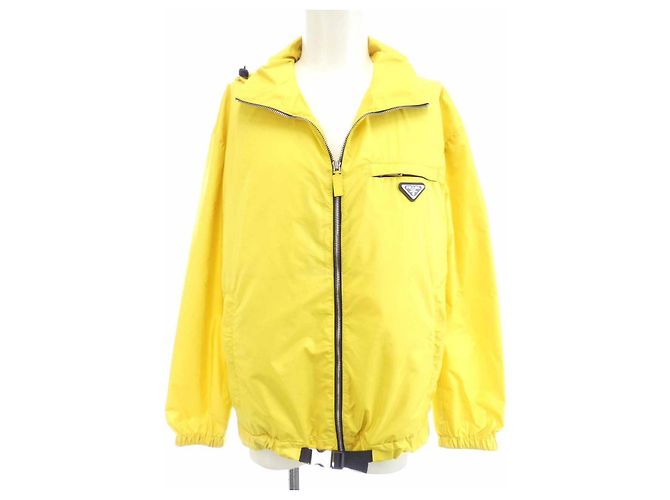 Blouson in nylon Re Prada Giallo 