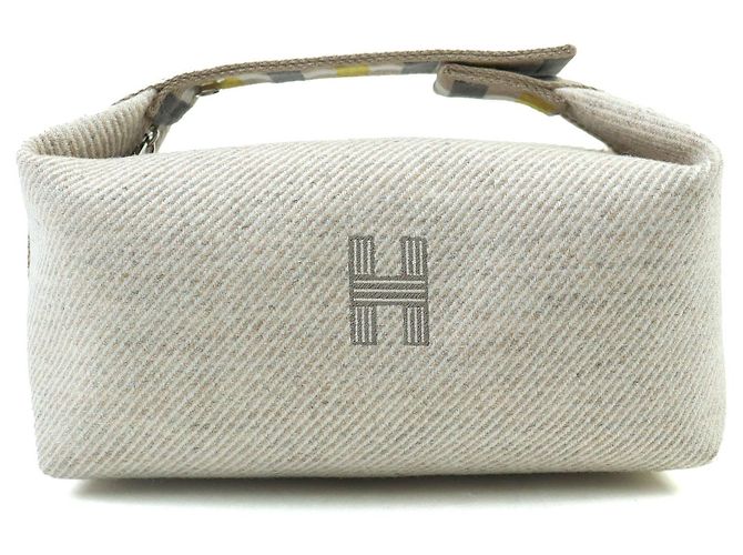 Hermès Bride-A-PM Wool Pouch Black