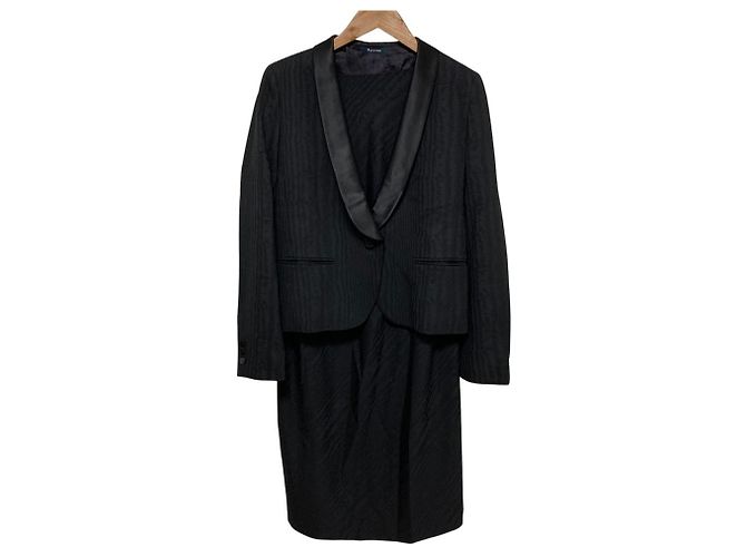 Autre Marque Conjunto de traje Aquascutum Negro