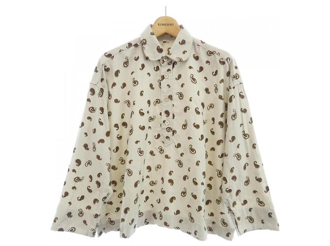 Autre Marque Camicia in cotone Forty Five Rpm Beige