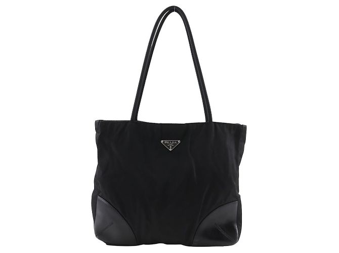 Borsa Tote 2way in Nylon Prada Nero