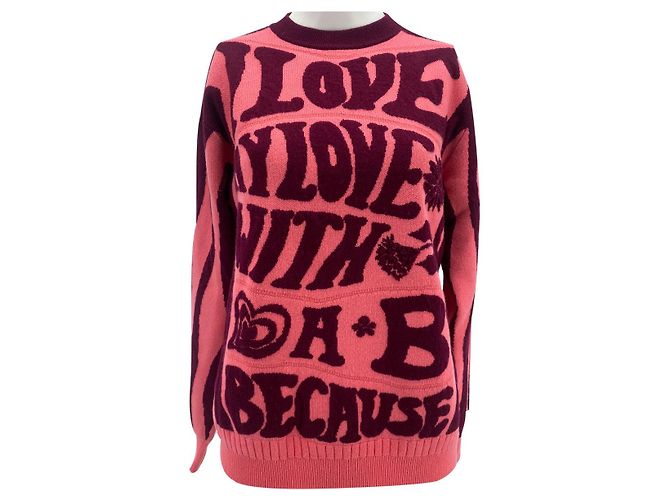 Barrie Pull-over en Cachemire Rose