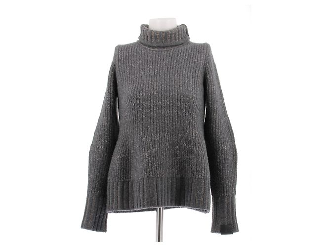 Louis Vuitton Rollkragenpullover grau 