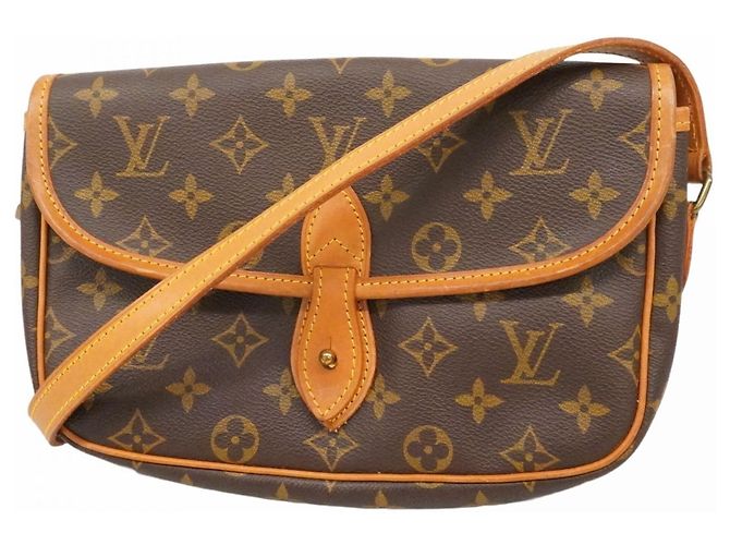 Borsa a Spalla Louis Vuitton Monogram Gibeciere PM Marrone