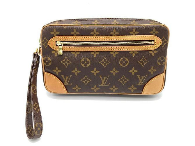 Sac Dragonne Louis Vuitton Marly Marron