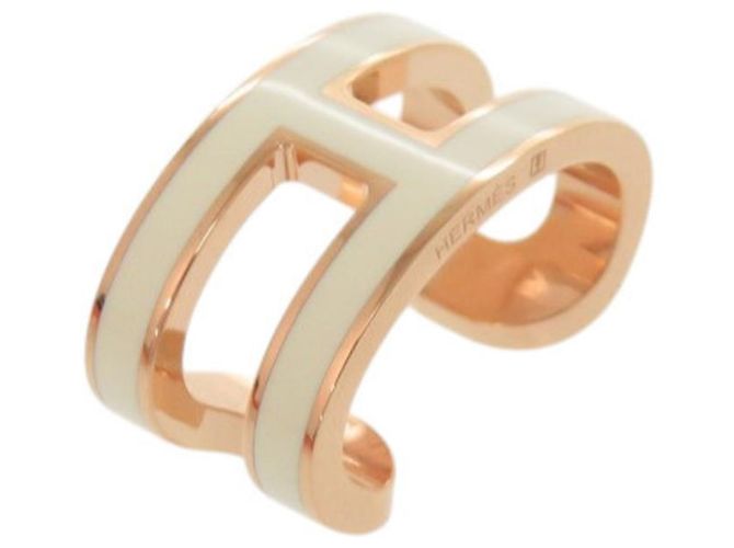 Pop H Ohrstecker Weiß Hermès
