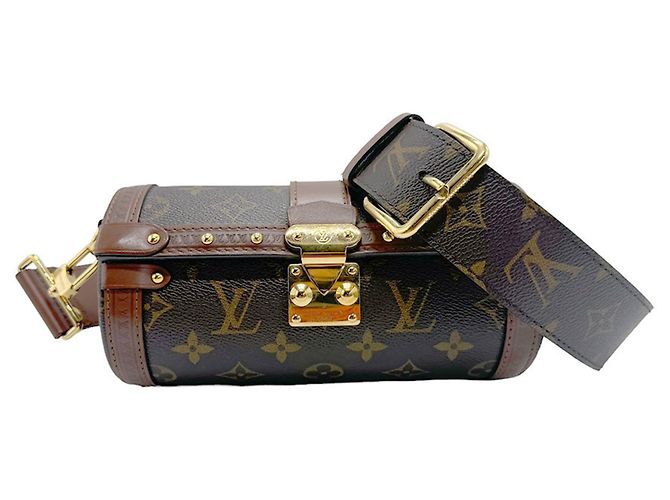 Bolsa de Ombro Louis Vuitton Monogram Marrom Monograma