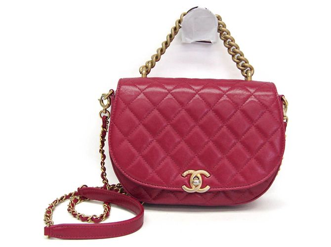 Bolsa Chanel Matelasse Rosa