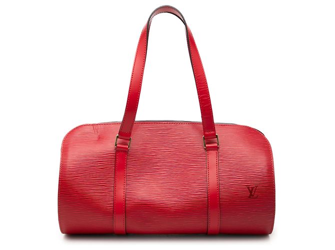 Louis Vuitton Red Epi Soufflot Rouge