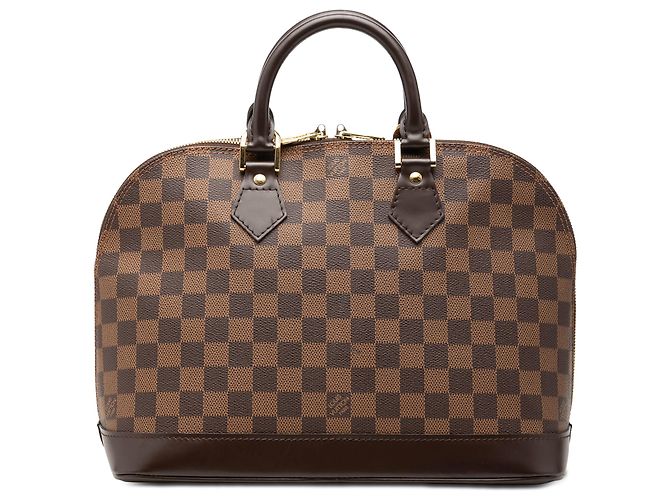 Louis Vuitton Marrone Damier Ebene Alma PM