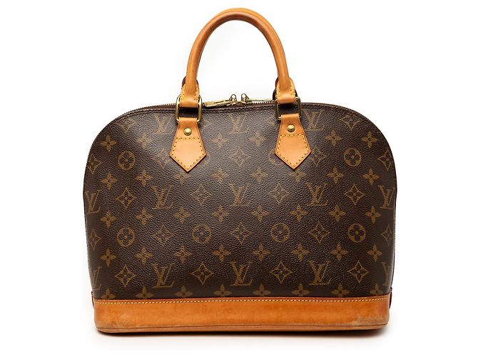 Louis Vuitton Marrom Monogram Alma PM