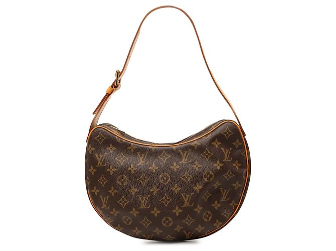 Louis Vuitton Marrom Monogram Croissant MM