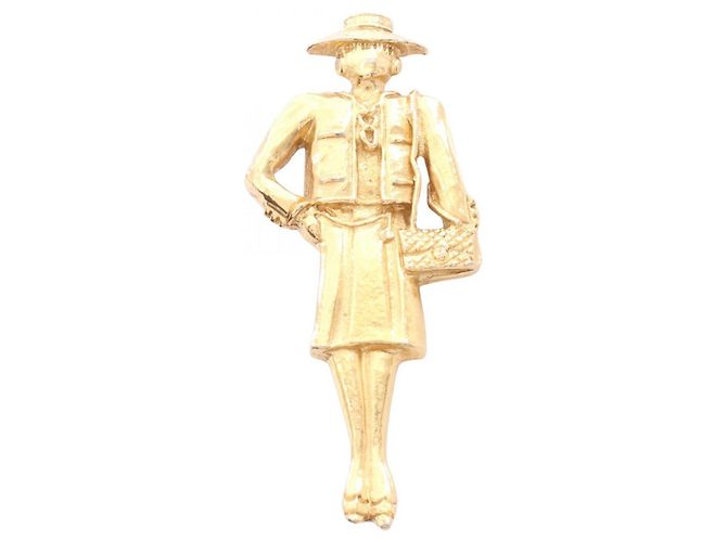 Spilla Mademoiselle Chanel D'oro
