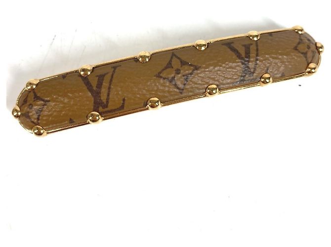 Barrette Monogram Reverse Louis Vuitton Marrone 