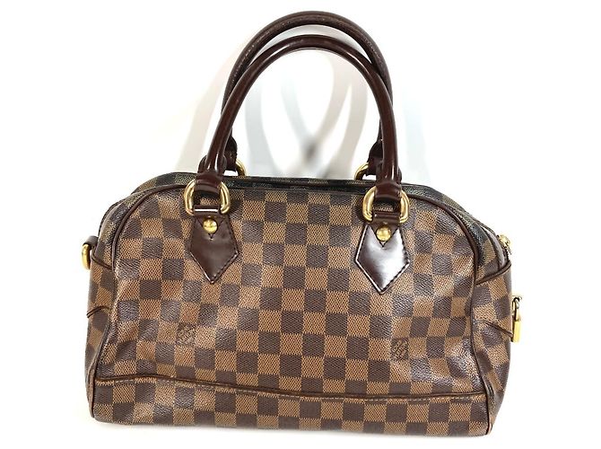Sac à main Louis Vuitton Damier Duomo Bag Mini Boston Damier ebène