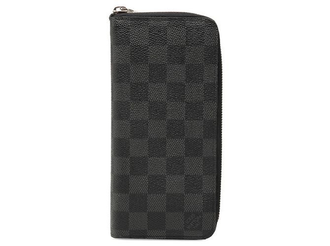 Portafoglio monete Louis Vuitton Damier Graphite Nero Damier ebene